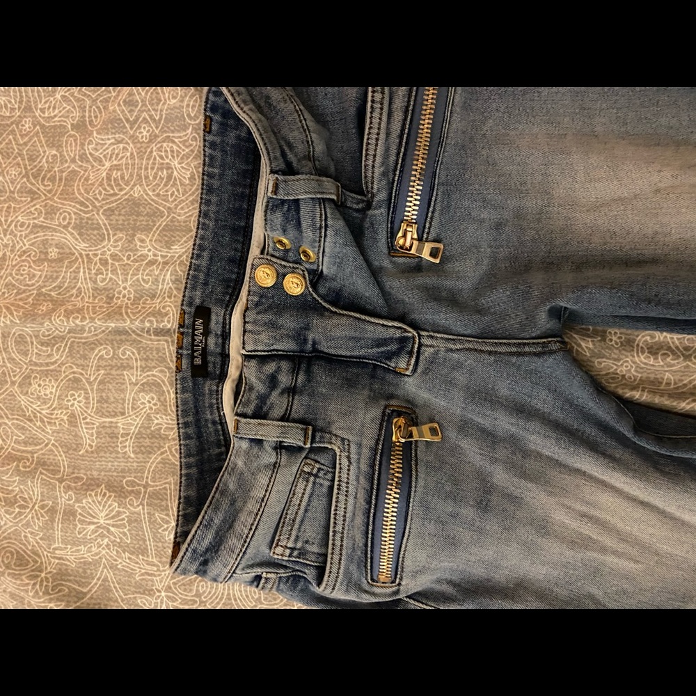 Balmain Biker Jeans